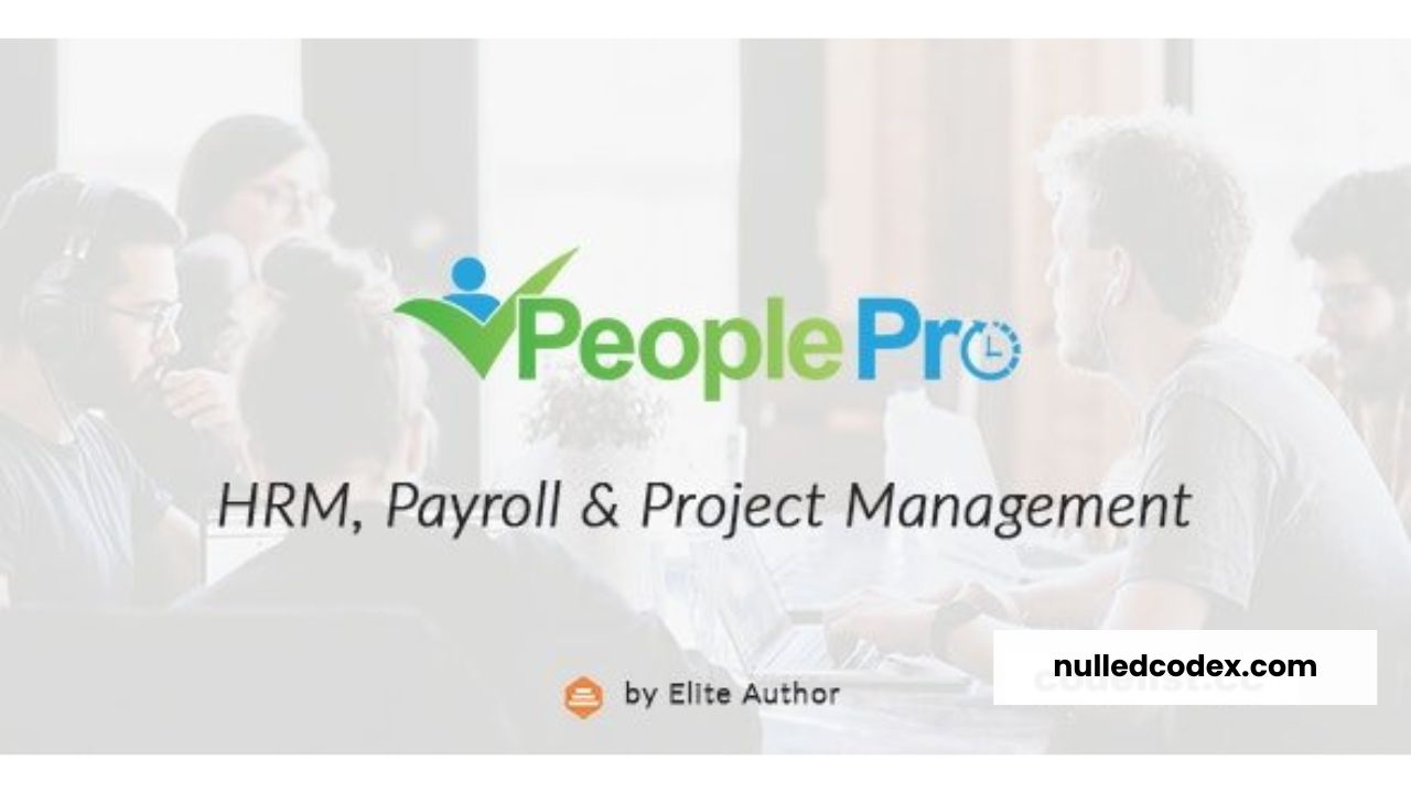 PeoplePro HRM v1.2.10 - Payroll & Project Management